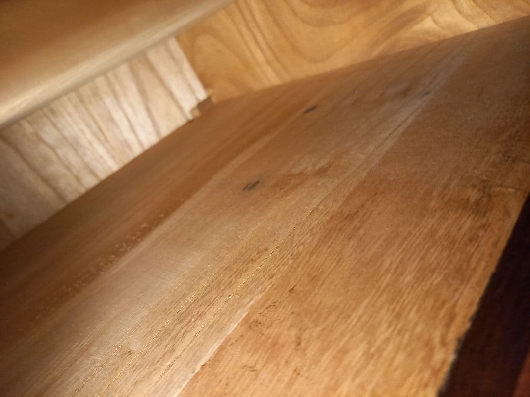 和物 高級 木組細工 欅 良杢目 無垢材 一枚板 重厚