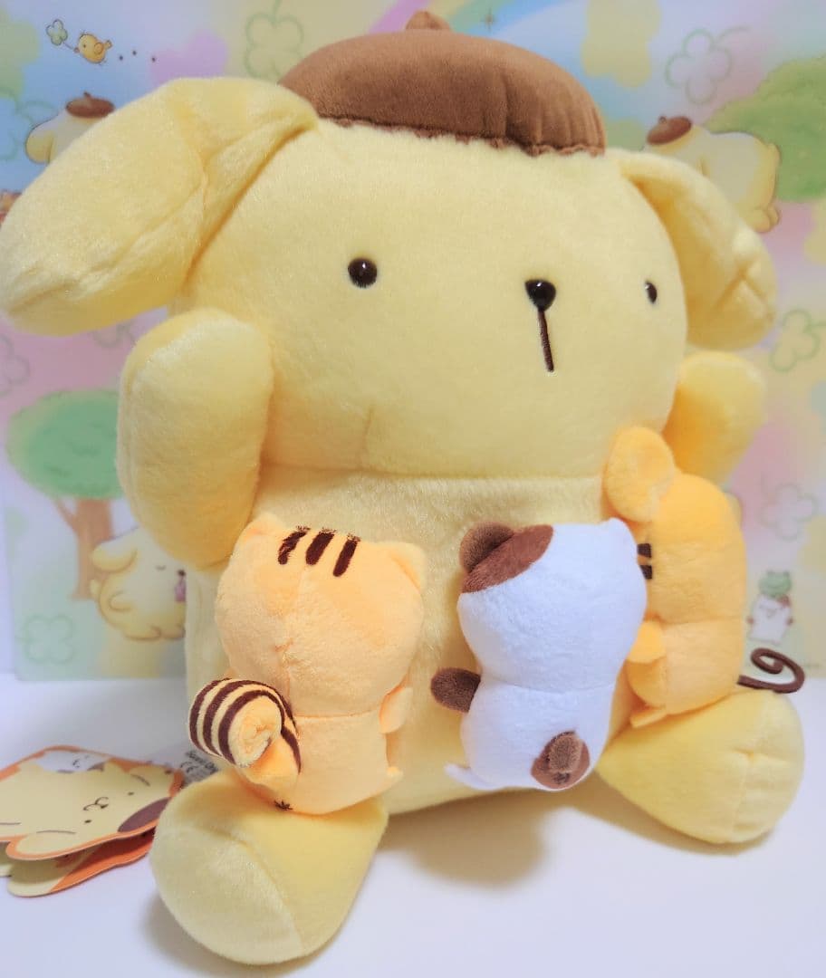 ポムポムプリン　ぬいぐるみ