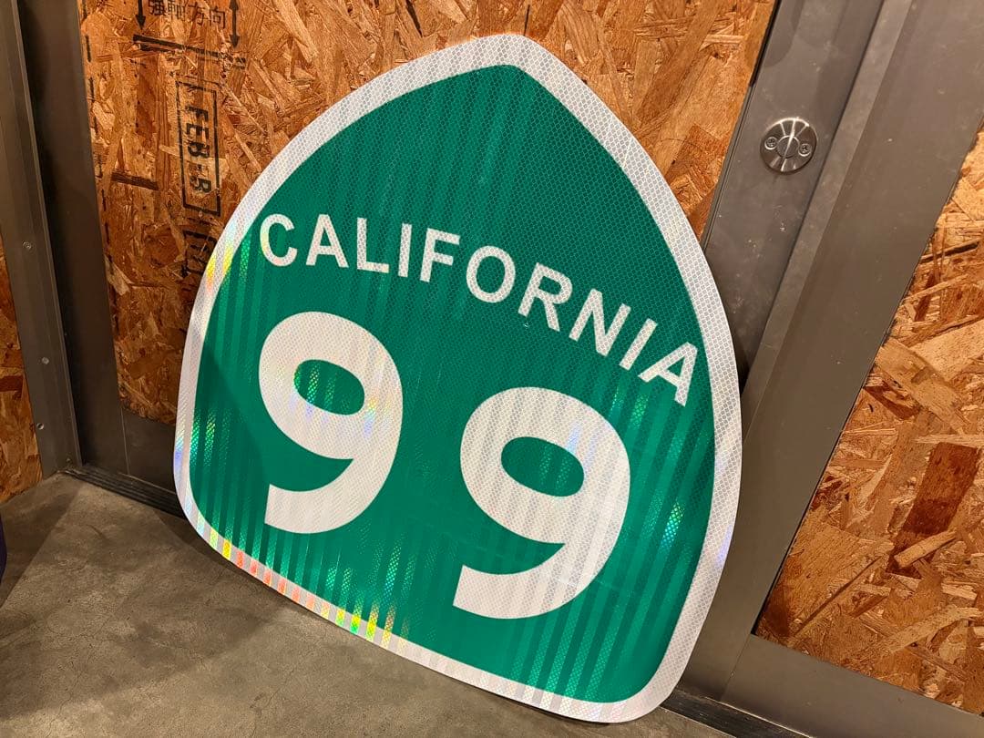 アメリカ 道路標識 カリフォルニア ルート99 州道 ハイウェイ ロード