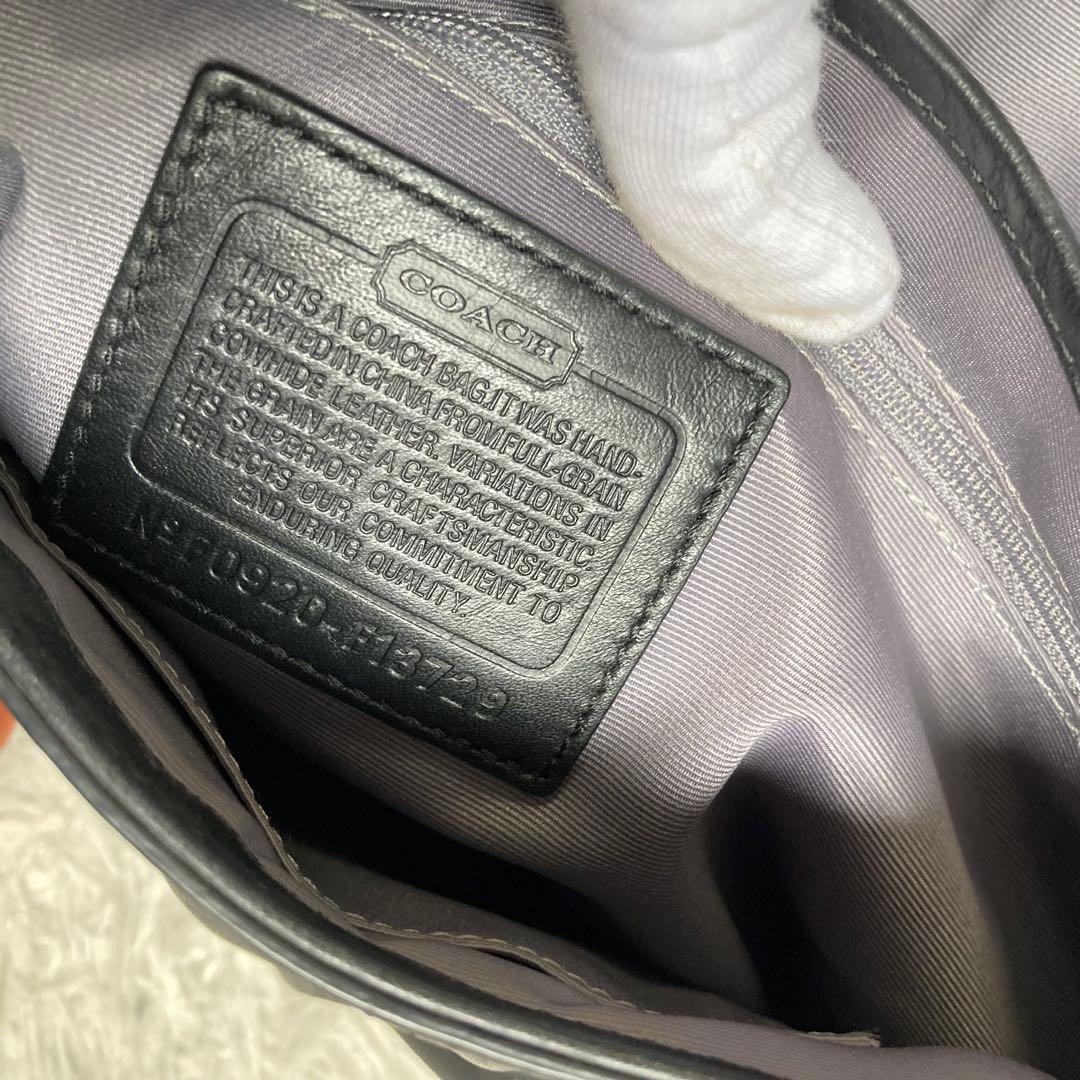 未使用保管品 vintage coach old flap archive