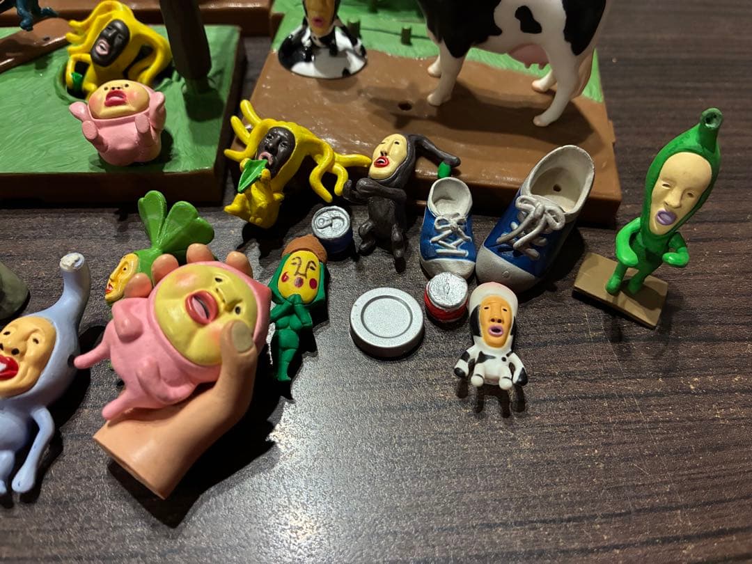 19体+付属品 まとめ売り 初期シリーズ こびとづかん キャラクター フィギュア