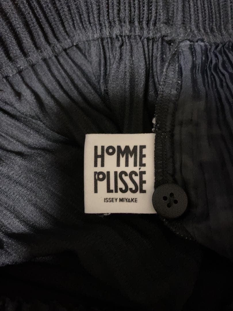 HOMME PLISSÉ ISSEY MIYAKE ブラック 消しプリーツ