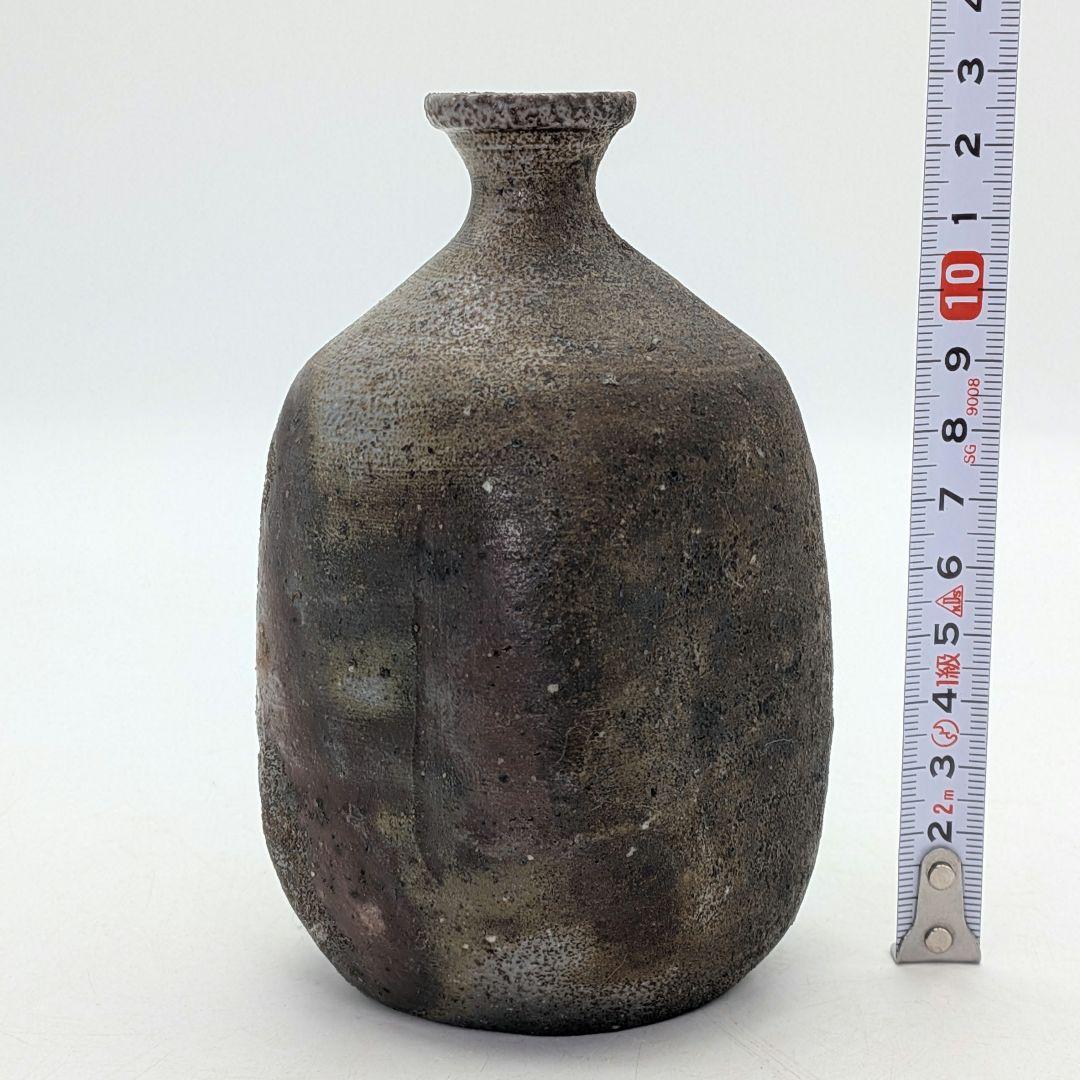 森宝山 備前焼 徳利 共箱合布 とっくり 酒器 食器 花器 一輪挿し花入