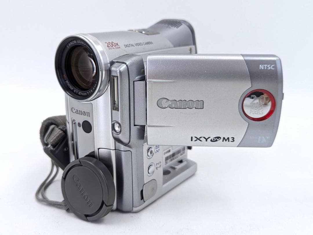 miniDVのダビングに！CanonビデオカメラDM- IXY DV M3 2miniDVの