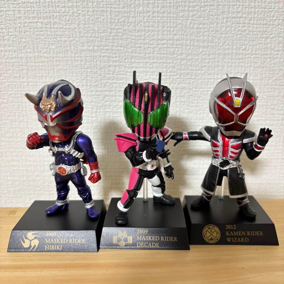 50th デフォルメクスフィギュア　仮面ライダー　シャドームーン　RX　計6体