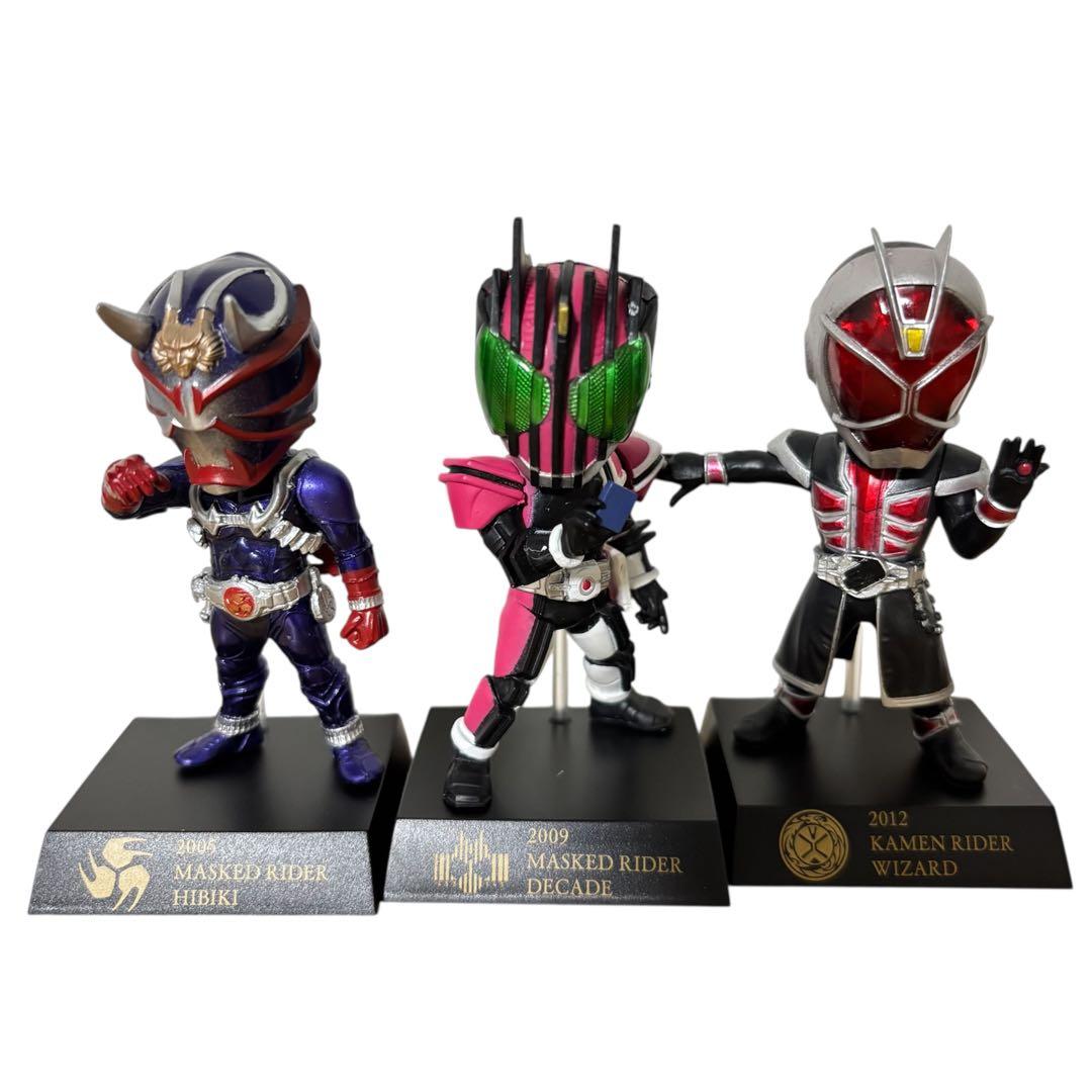 50th デフォルメクスフィギュア　仮面ライダー　シャドームーン　RX　計6体