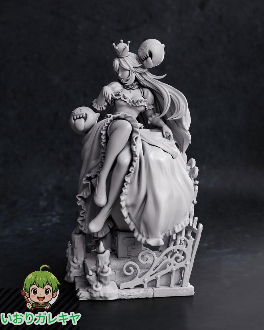 1/10　未塗装 未組立　フィギュア　ガレージキット 【 Boo Boo 】