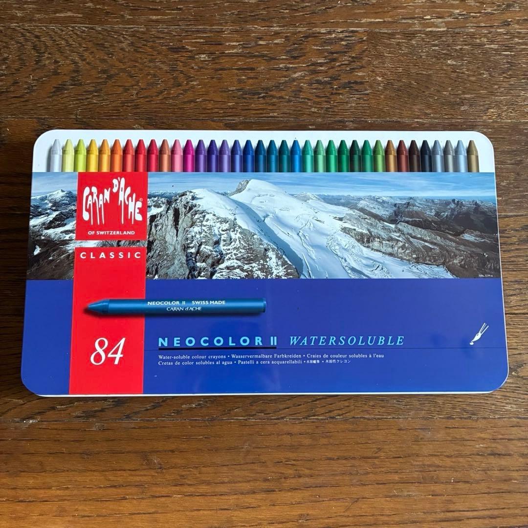 夜子【美品】Caran d'Ache Neocolor II 84色セット 夜子【美品】Caran d'Ache Neocolor II 84色セット Caran d'Ache, Neocolor