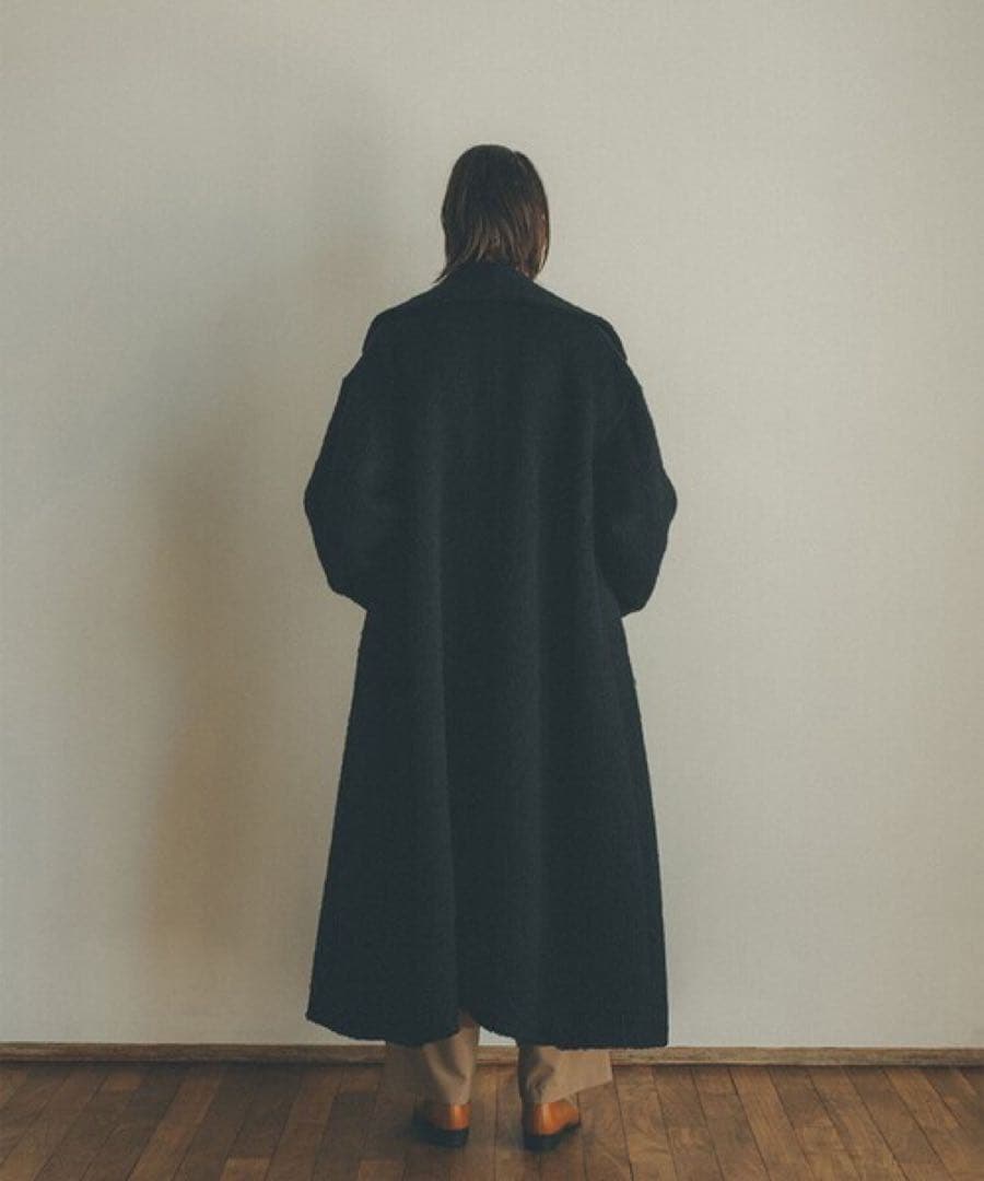 正規 品ファッション - CLANE ミックスシャギーレディコート モヘヤ混