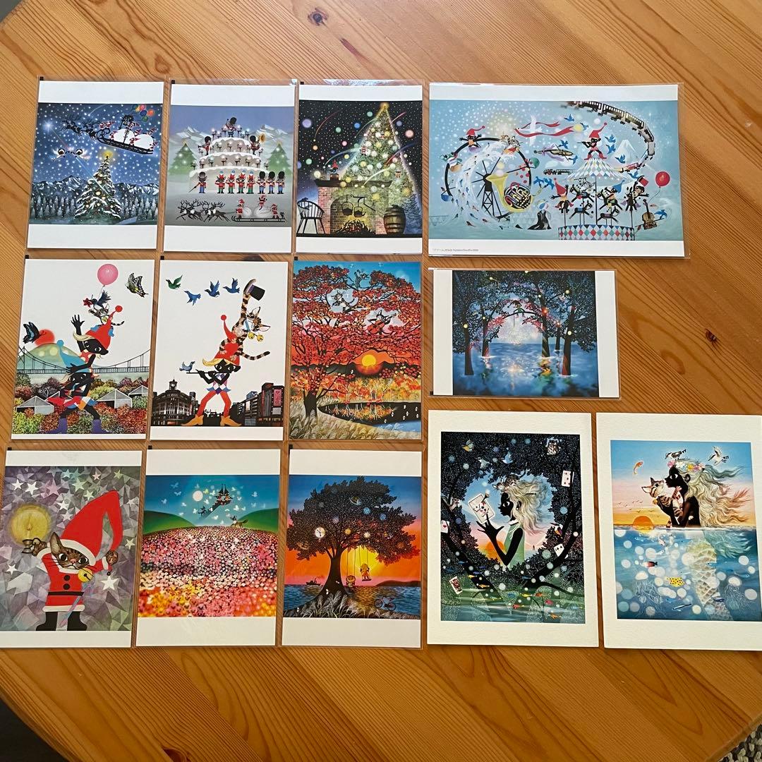 藤城清治 ポストカードセット - メルカリ