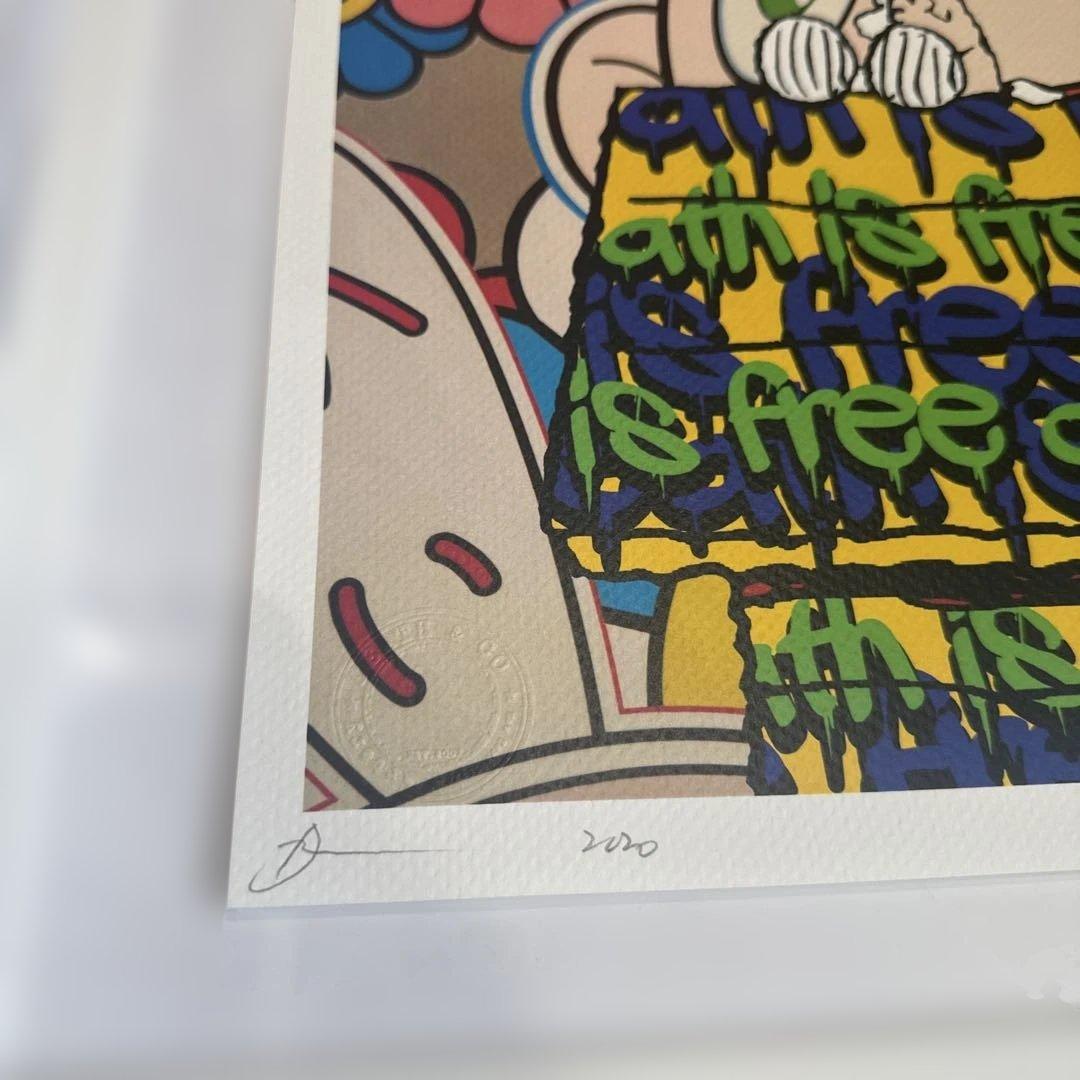 DEATH NYC 現代アートポスター 世界100枚限定 スヌーピー 村上隆