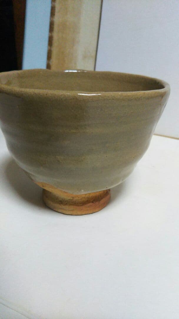 高台の抹茶碗茶道具です