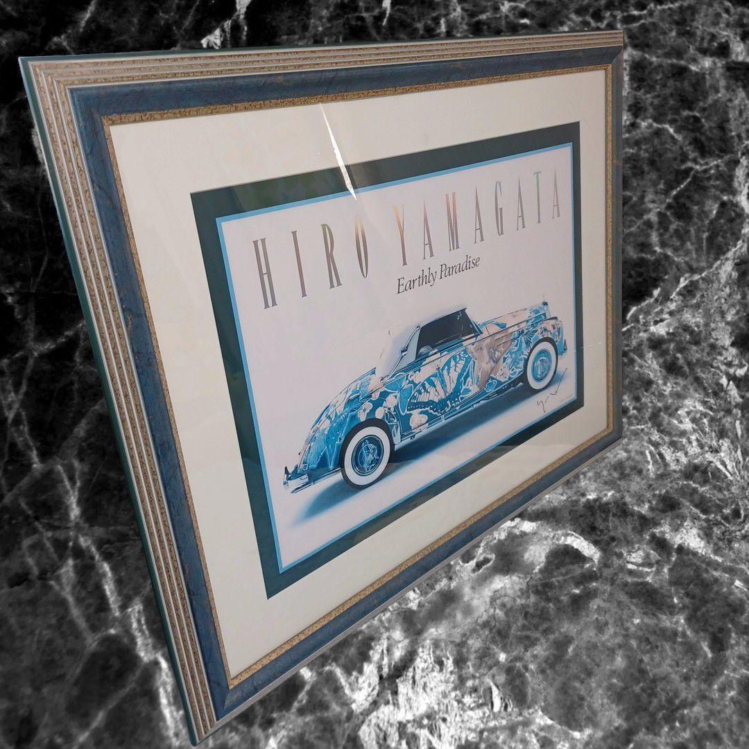 超希少♪ヒロ ヤマガタ Earthly Paradise サイン入り ブルー