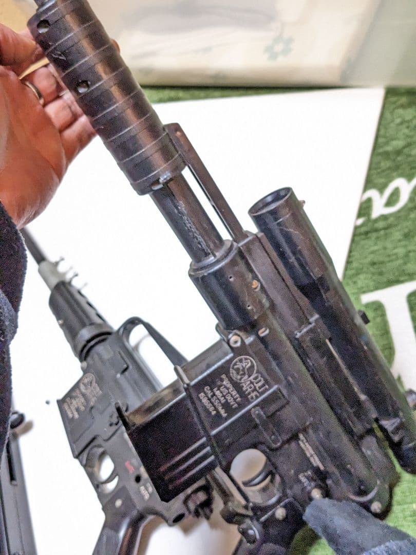 エアガン　三丁　昭和レトロ　45年前に購入(⁠ ⁠ꈍ⁠ᴗ⁠ꈍ⁠)