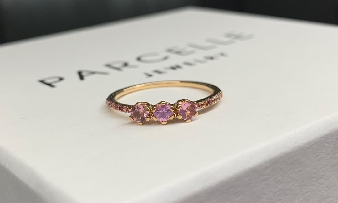 パーセルジュエリー レヴリ リング ピンクサファイア