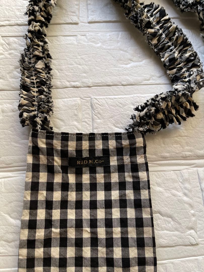 R.A.D.M. Co.❤️チェック柄スマホショルダー バッグ