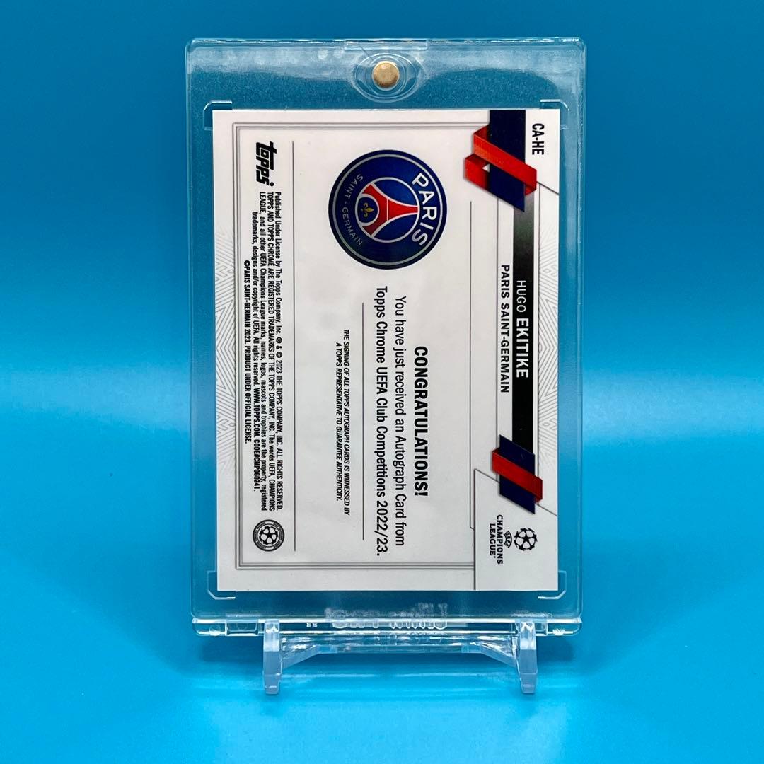 22-23 Topps Chrome EKITIKE エキチケ 直筆サイン RC