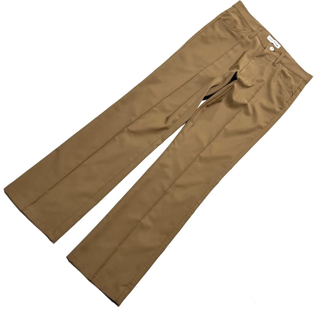 阿佐ヶ谷三姉妹さん専用極美品 TTTMSW 日本製 ロゴ付 フレアチノパン