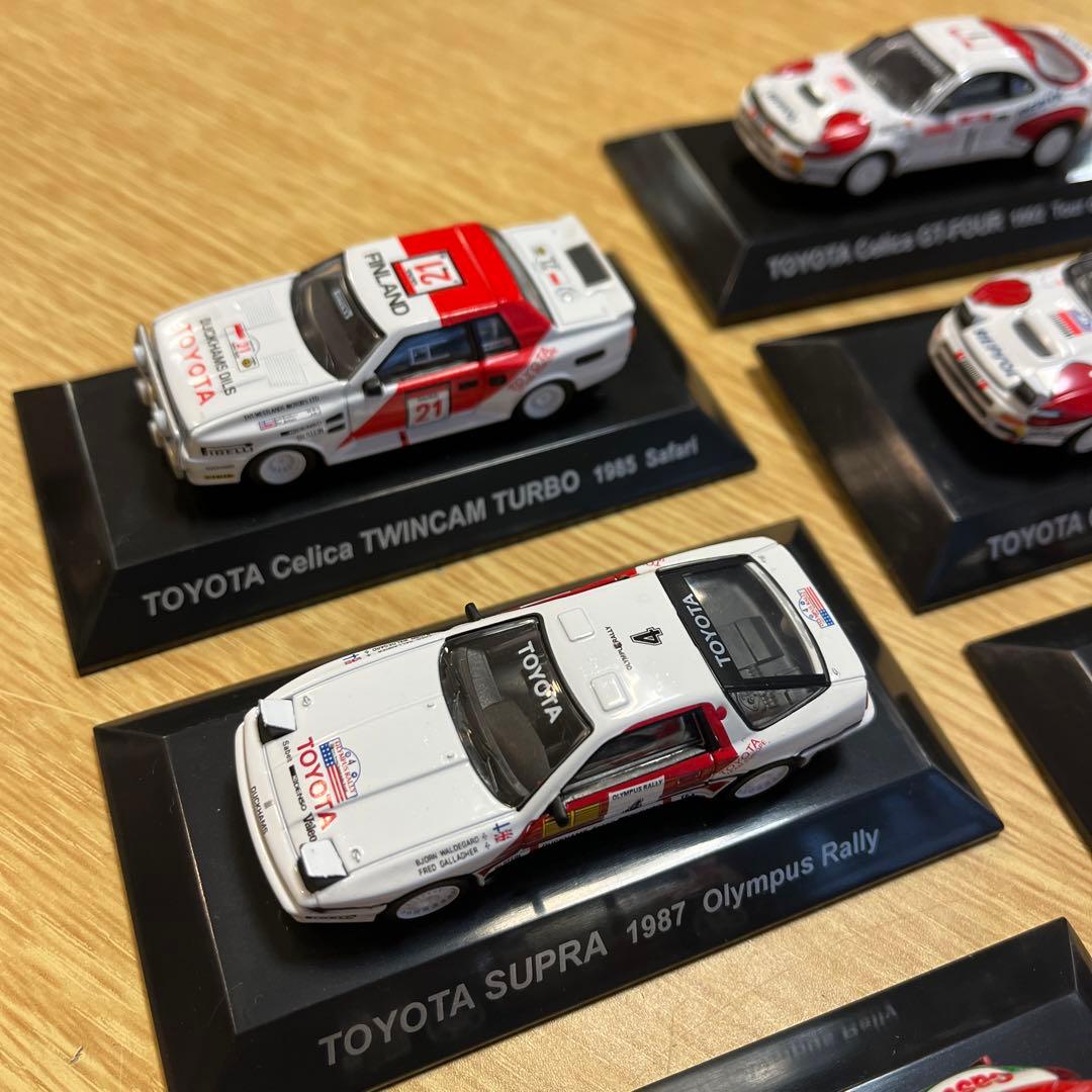 CMsトヨタ SS.6 ラリーカーコレクション 7台セット1/64