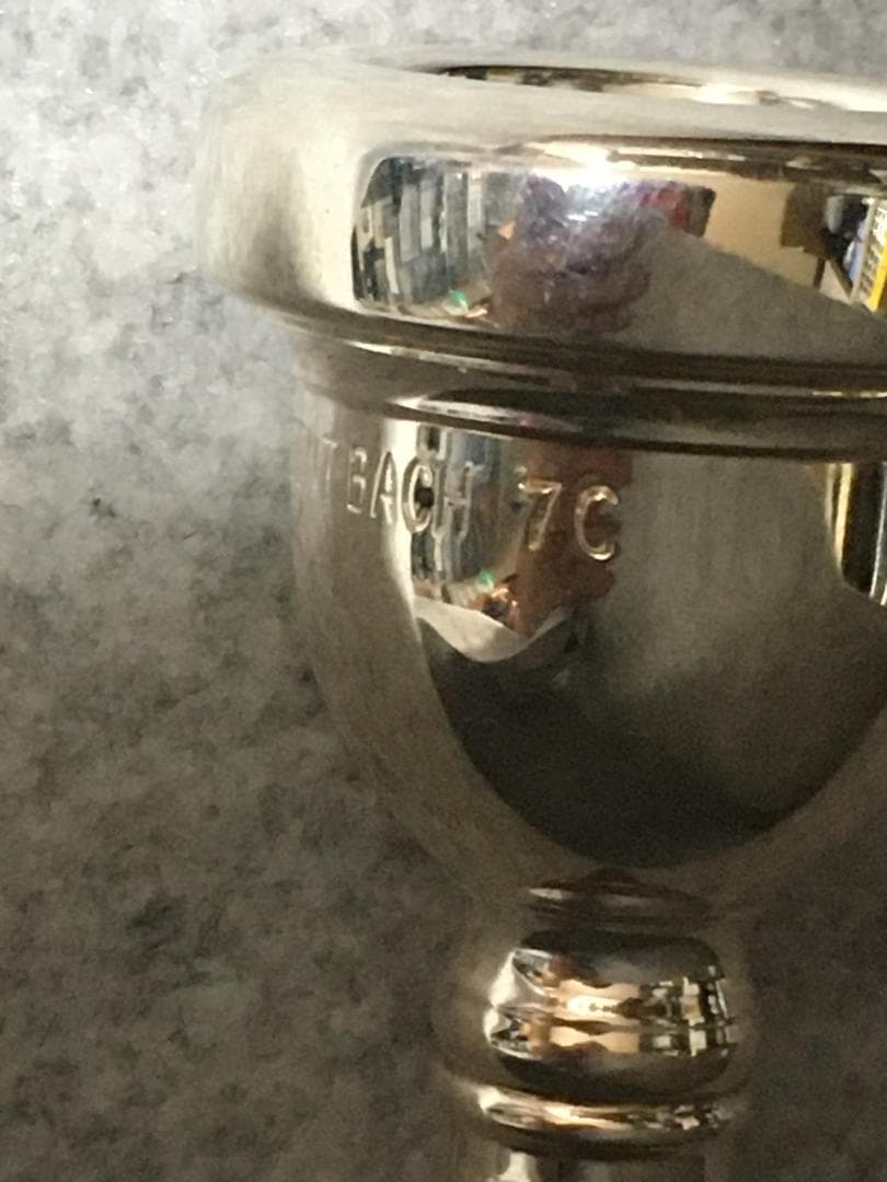 中古】トロンボーン マウスピース BACH 細管 350 7C (K) - メルカリ