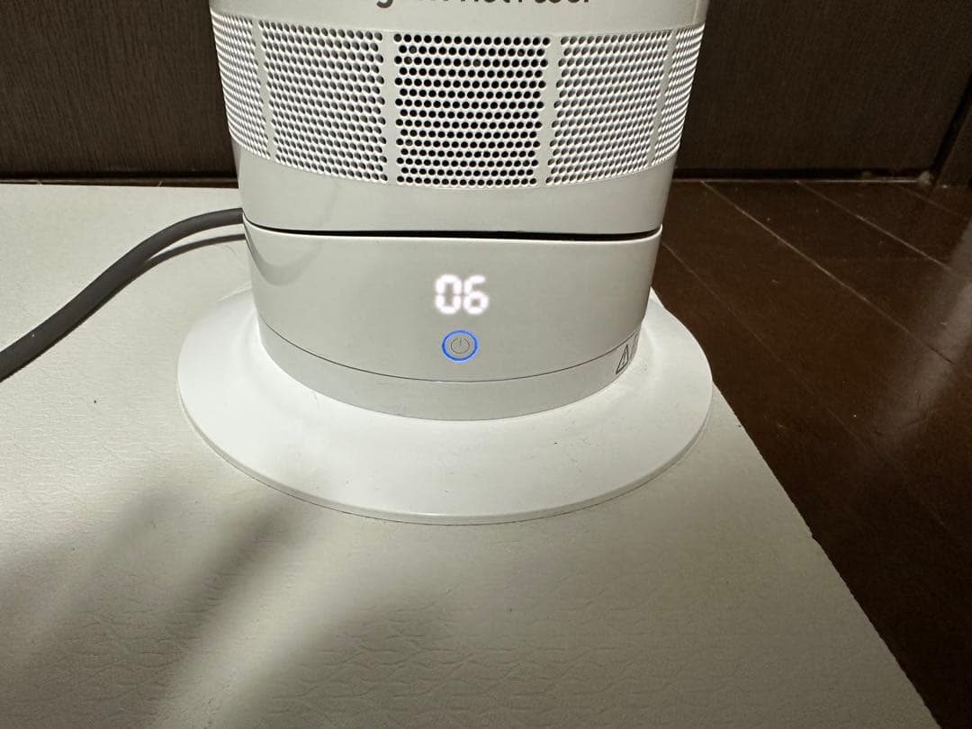 Dyson AM09 セラミックファンヒーター 温風/涼風 扇風機 ホワイト美品