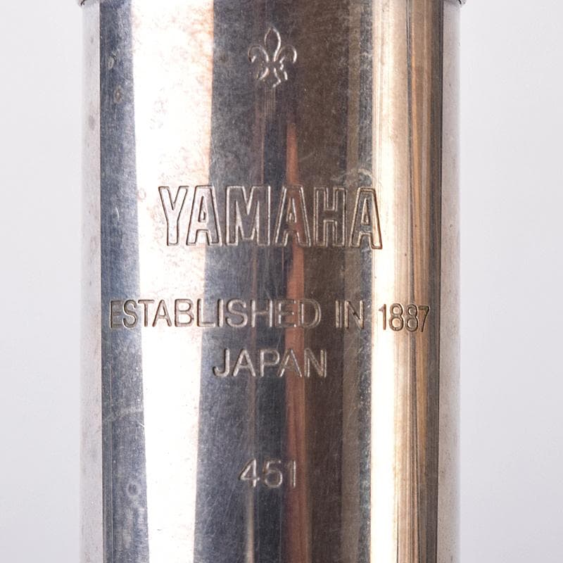 ヤマハ　SILVER刻印　フルート　約403g　ケース付　U　R8203