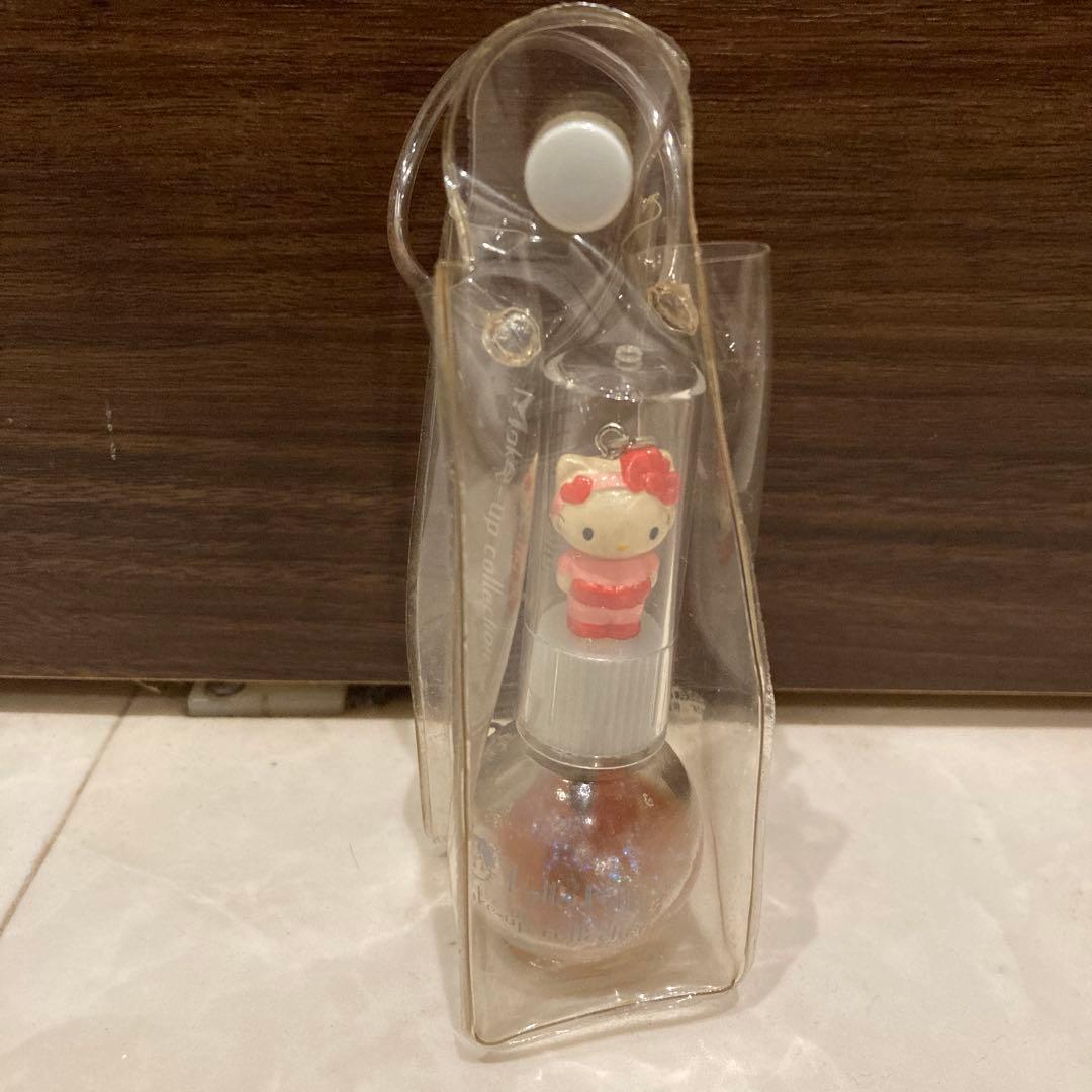 レトロ《2002年 ハローキティ ネイルカラー》当時物コスメ☆マニキュアクリアー