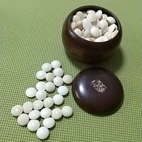 はまぐり加工手作り碁石