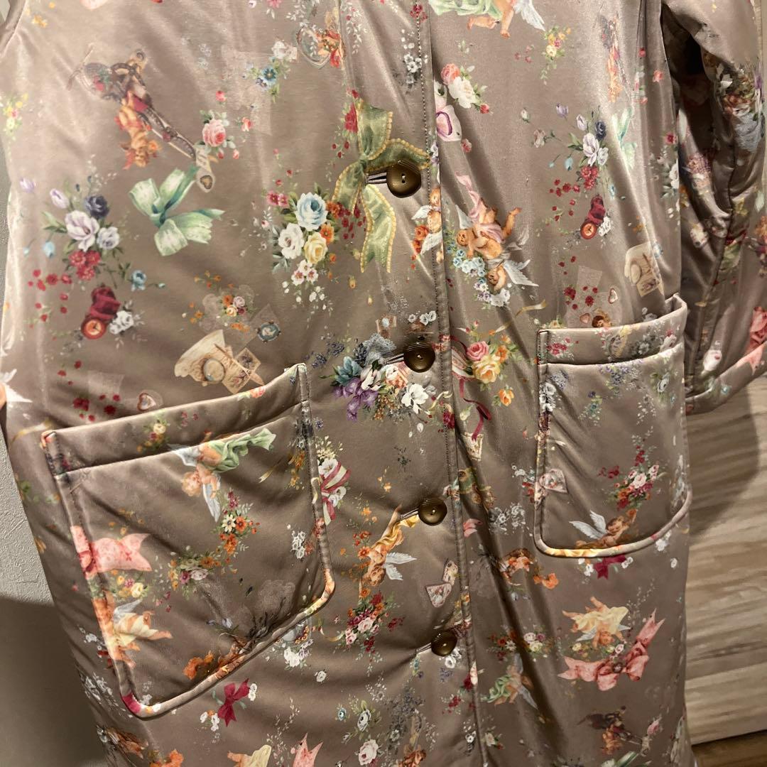 TUNIC 鴨居羊子 TUNIC ルームウェア　ロングガウン　天使柄