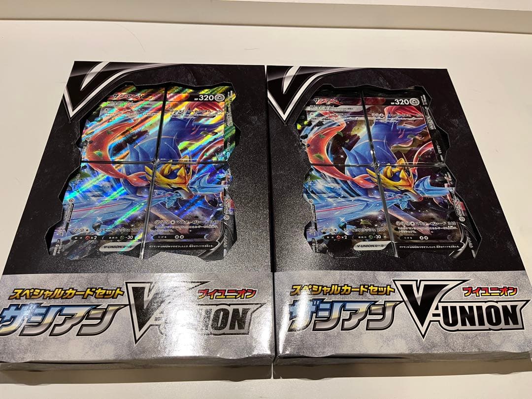 ポケモンカード ブイユニオン　スペシャルセット　ミュウツー　ゲッコウガ　ザシアン