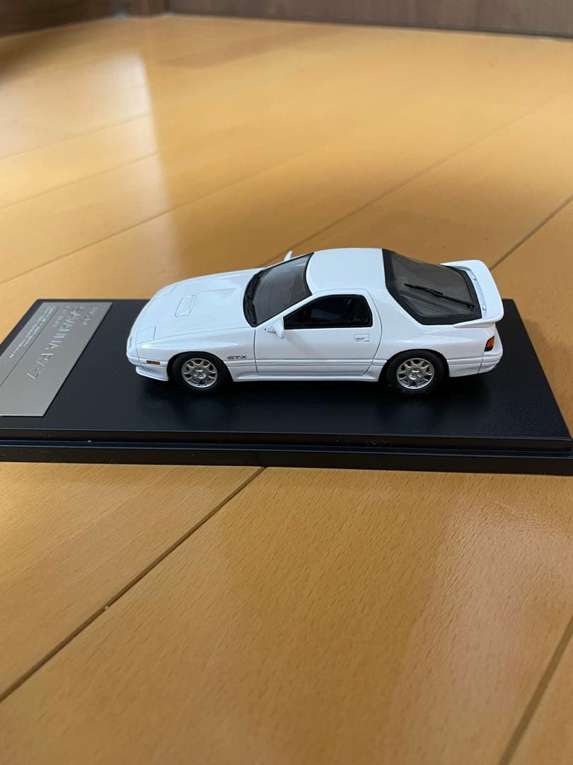 ハイストーリー 1/43 マツダ RX-7 GT-X FC3S ホワイト