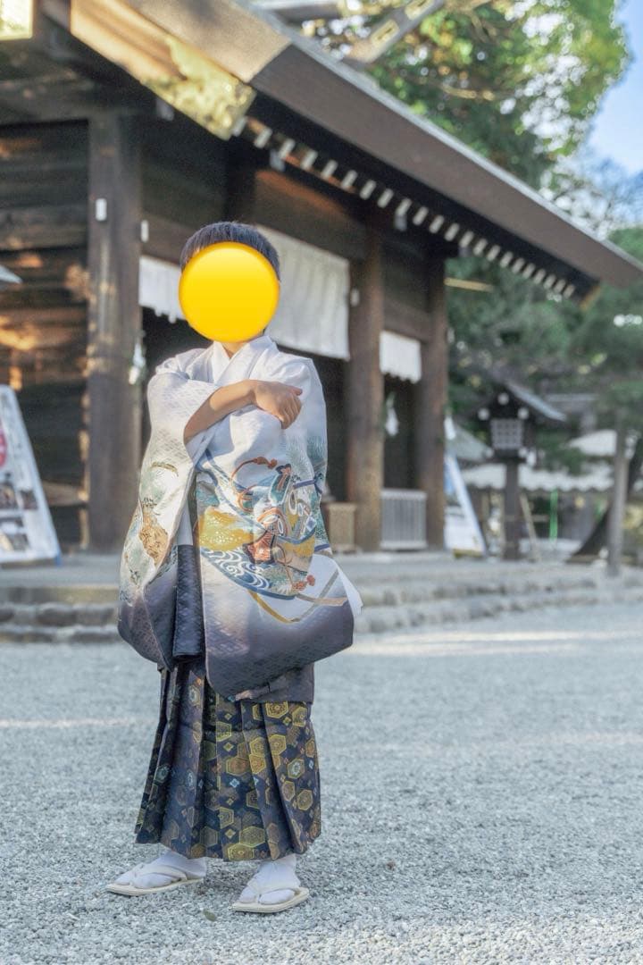 ５歳男の子七五三 着物・袴　トータルセット