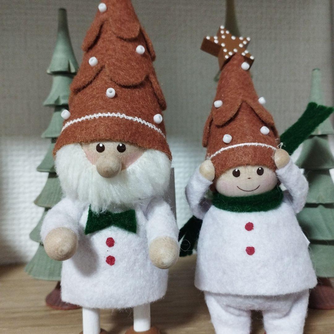 ノルディカニッセ ツリー帽子のサンタ 男の子 ジンジャークッキー