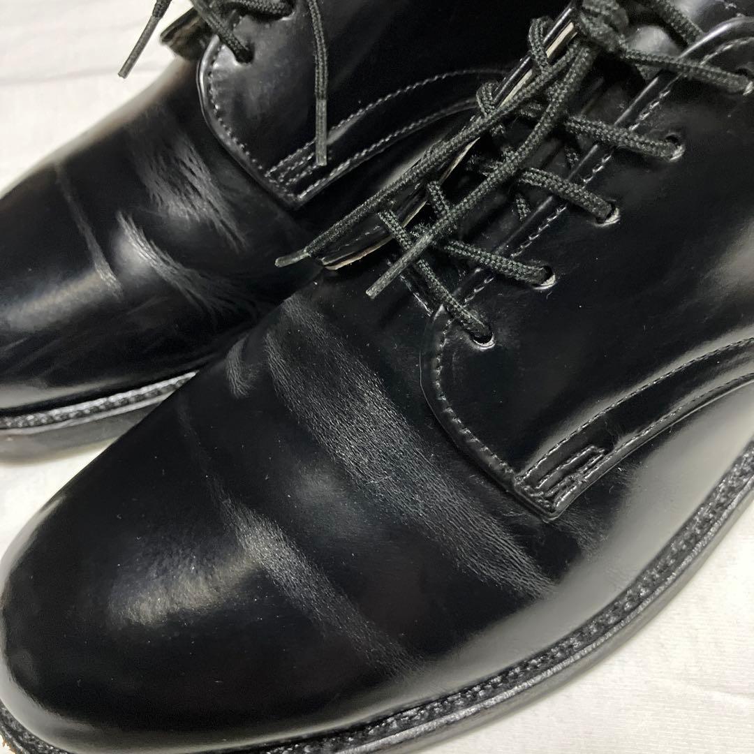 90's アメリカ軍 US NAVY サービスシューズ シューツリー付き