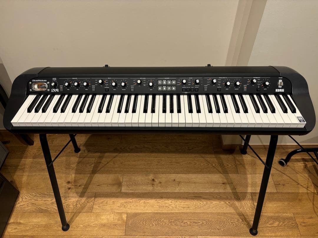 【KORG SV-1 73鍵】純正スタンド・ケース付き（USB MIDI不具合) KORG SV-1 73鍵】純正スタンド・ケース付き（USB MIDI不具合)の通販は