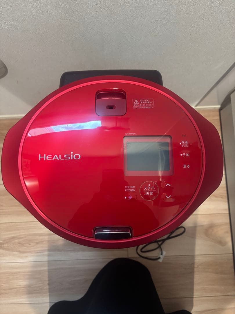 SHARP 自動調理炊飯器 KN-HW24G-R レッド