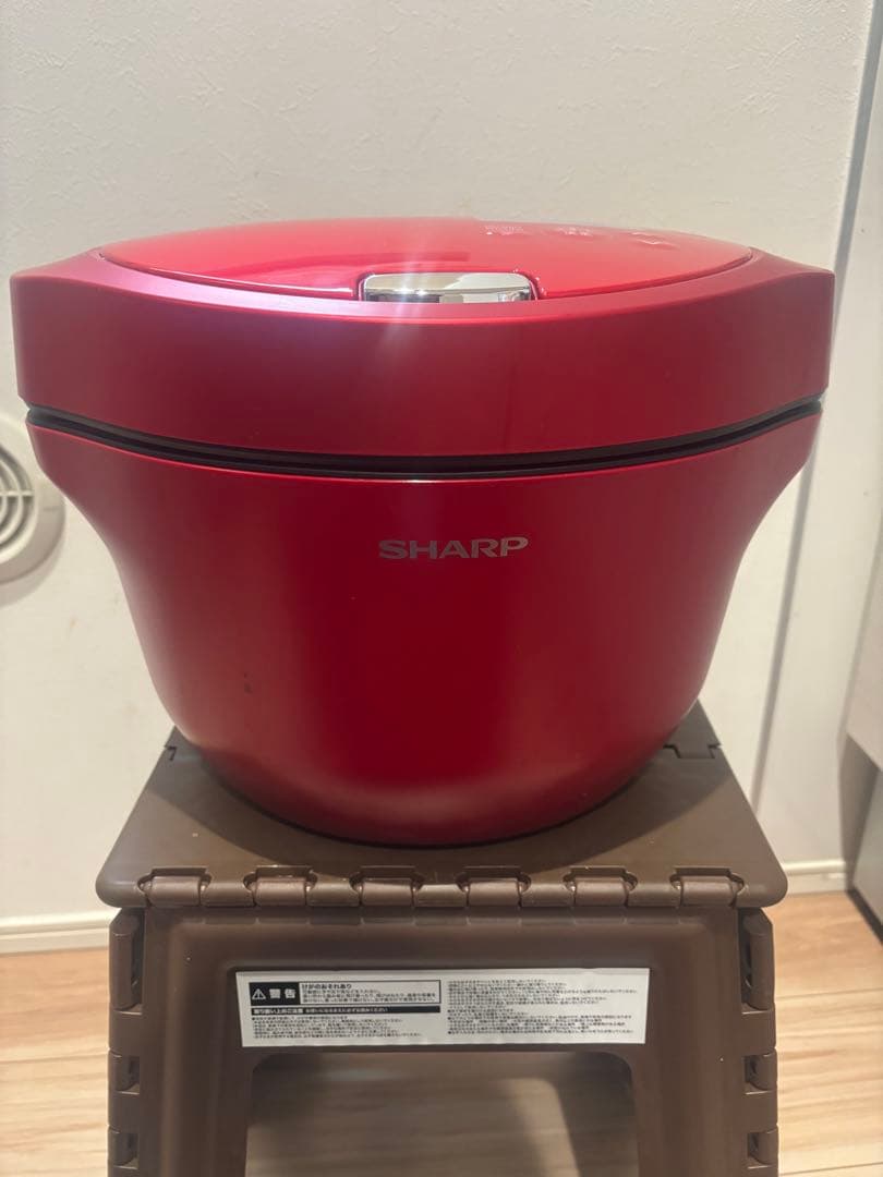 SHARP 自動調理炊飯器 KN-HW24G-R レッド