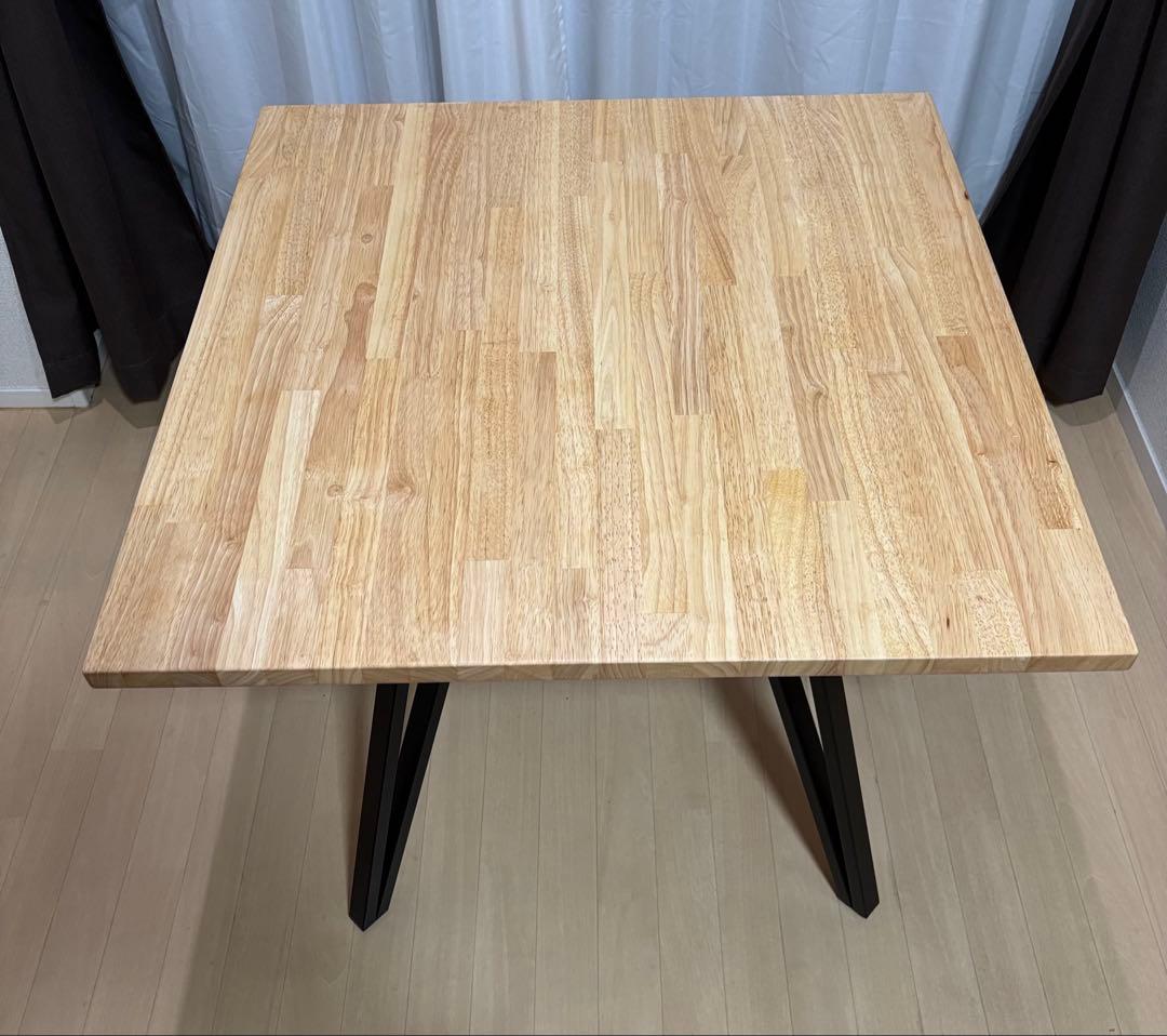 KANADEMONO スクエアテーブル 北欧 ダイニングテーブル　カフェテーブル