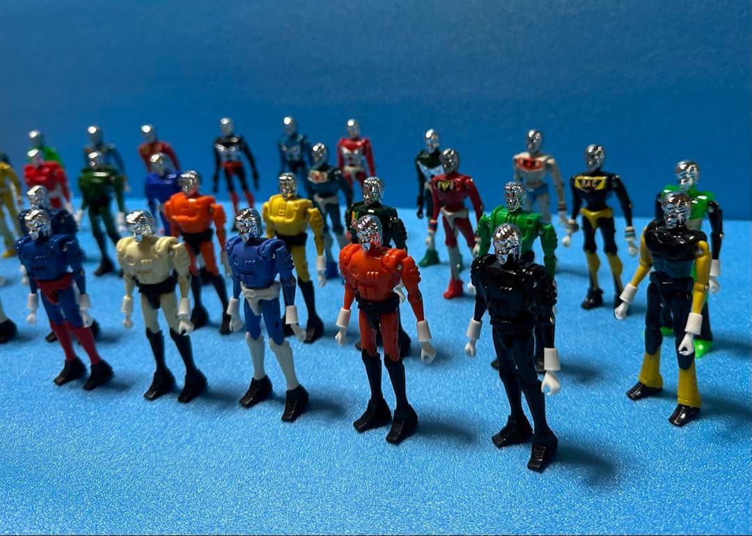 旧　ミクロマン　35体　当時物、復刻版含む