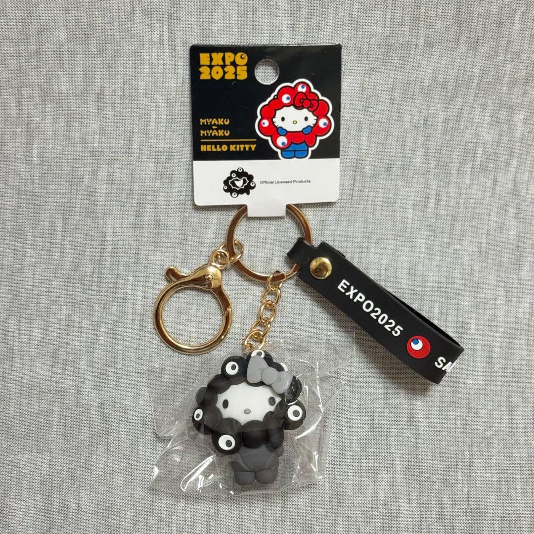 大阪万博会場限定⭐︎キティ⭐︎黒ミャクミャクなりきりモノクロ