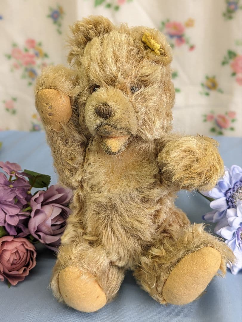 シュタイフアンティーク ベア ヴィンテージ ぬいぐるみ 1970年代 ドイツ製