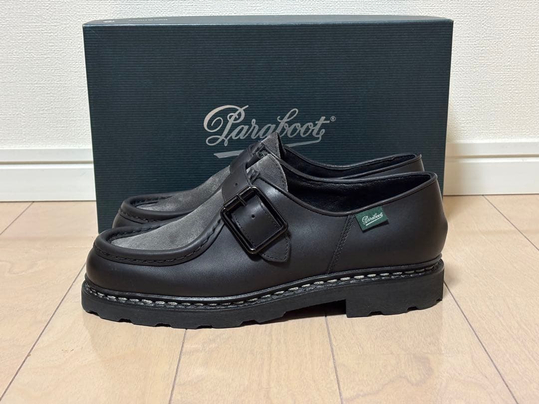 【美品】Paraboot MICHAEL BRIDE パラブーツ　ミカエル　40