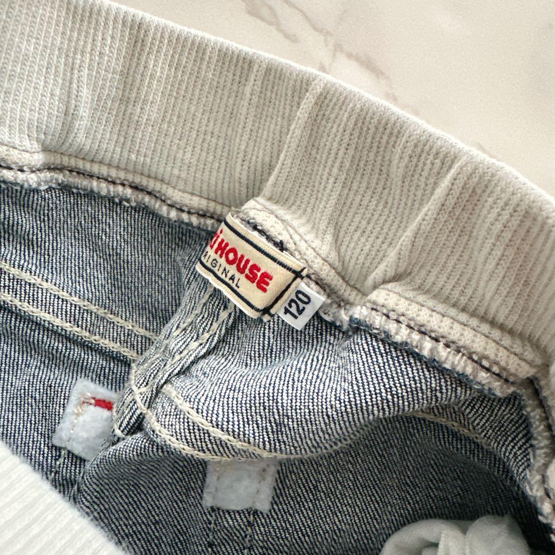 まりこさま専用ページミキハウス デニムパンツ 120cm