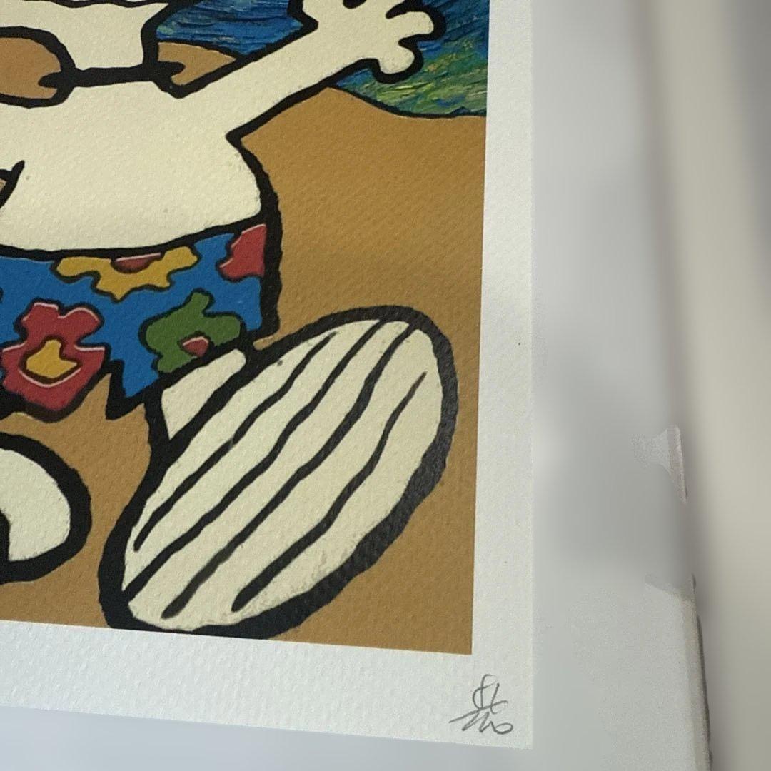 DEATH NYC 現代アートポスター 世界100枚限定 スヌーピー 正規保証