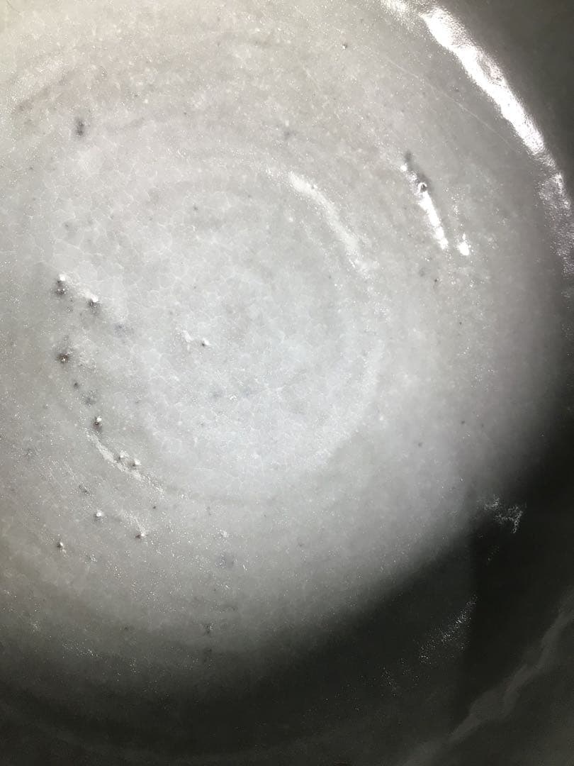 Ｎ９６６　水指　『光山造』『三島手』『丸形水指』　共箱　茶道具