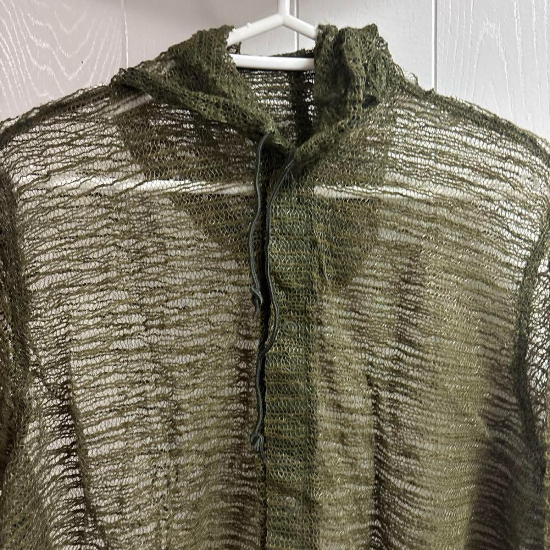 デッドストック 米軍 実物 モスキートパーカー 希少LARGE ⑱送料無料