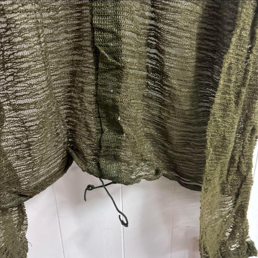 デッドストック 米軍 実物 モスキートパーカー 希少LARGE ⑱送料無料