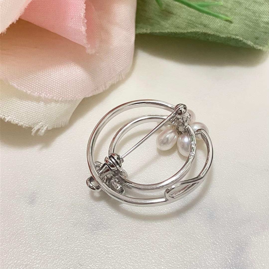 n様⭐︎TASAKI✨田崎 ブローチ ピンブローチ silver