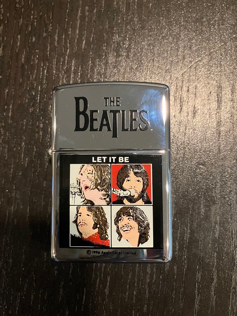 未使用】ZIPPO & キーリングセット The Beatles 1996年製
