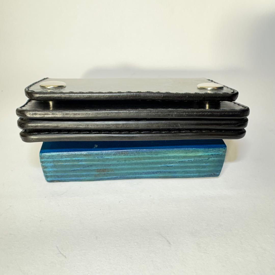 れんれんページ　トラッカーウォレット　ショート　ブライドルレザー